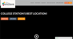 Desktop Screenshot of enclaveatcollegestation.com
